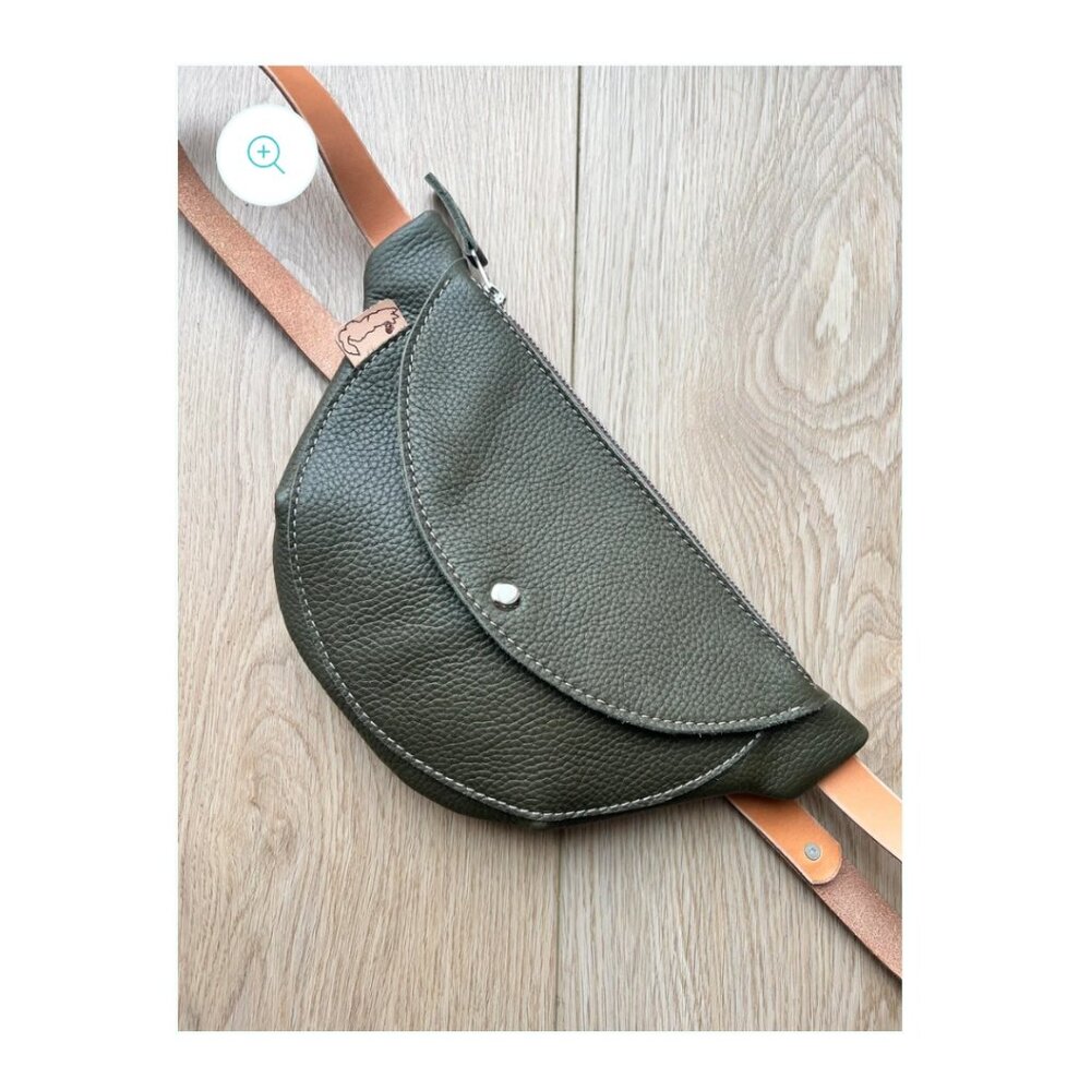 Beautiful handmade leather satchel